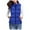 Blue, variant on Vest for Women Hemlock Winter Warm Vest Outerwear Thick Padded Sleeveless Casual Vest