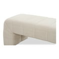 thumbnail image 4 of Moe's Home Collection Verity Bench Fabric Beige, 4 of 6