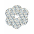 thumbnail image 7 of 15 Inch Round Placemats Set of 6, Teal Blue Pumpkin Non Slip Heat Insulation PP Table Mats, Thanksgiving Green Eucalyptus Autumn Washable Place Mats for Kitchen Dining Party Table Decor, 7 of 7