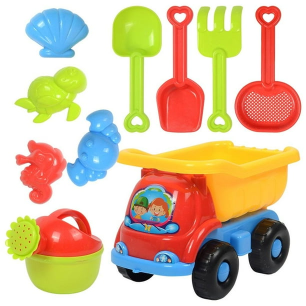 Juego De Juguetes De Playa De Verano Para Niños Juego De Juegos De Arena Juego De Juguetes De Playa Al Aire Libre Divertido sonducket FN006636-05