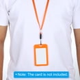 thumbnail image 5 of Uxcell 17" Neck Lanyards 0.4" Width Detachable Strap Lanyard for ID Badge Keys Orange 20 Pack, 5 of 5