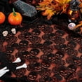 thumbnail image 4 of 1 Yard Rose Skull Lace Fabric 150cm/59.06 Inch Width Black Gothic Mesh Lace Fabric Cloth Net Fabric Non-Stretch Sheer Lace Fabric Clothing Accessories for Halloween Tablecloth DIY, 4 of 7