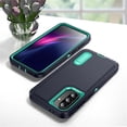 thumbnail image 7 of For Samsung Galaxy A27 5G Case, With Built in Kickstand, Shockproof/Dustproof/Drop Proof Heavy Duty Military-Grade Rugged Protective Cover,Green,For Galaxy A27 5G, 7 of 7