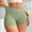 Green, variant on Women’S Sports High Waist Underwear Contrast Trim Soft Comfort Daily Shorts Tummy Control Panties