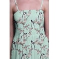 thumbnail image 6 of Bimba Blossom & Paradise Whydah Bird Print Women Smocked Bodice Beach Sun Dress-Medium, 6 of 7
