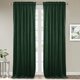 thumbnail image 1 of Cortinas Stangh de terciopelo verde oscuro, 260 x 260 cm, 2 paneles, 1 of 9
