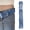 Light Blue, variant on Stretchy Belt For Women - Adjustable Invisible Waist Strap, Elastic No Buckle Belt, Comfortable Flexible Fit, Lightweight Daily Wear Accessory | Unisex Men Work, Casual, Business, Home, Travel.