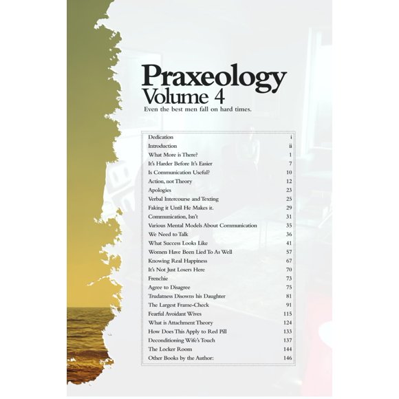 Libro publicado de forma independiente Praxeology, volumen 4