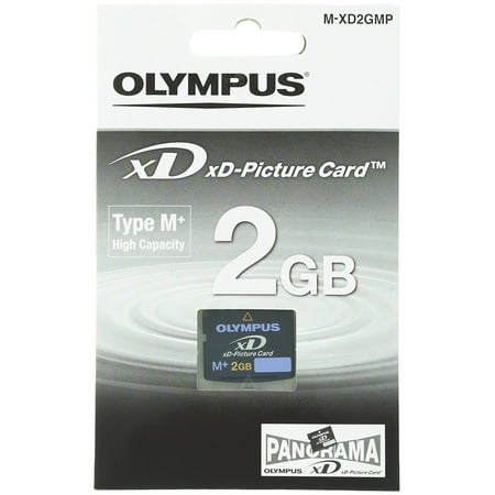 2GB XD Picture card Type M+ Retail Package, A reusable digital media that works with most manufacturers' xD-compatible devices By