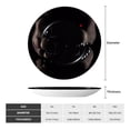 thumbnail image 4 of Lsque Five Nights At Freddy'S Pattern Ceramic Decorative Plate Decorative Plates with Display Stand Personalized Porcelain Plate Ceramic Ornaments for Wall Hanging Decoration-6in, 4 of 6