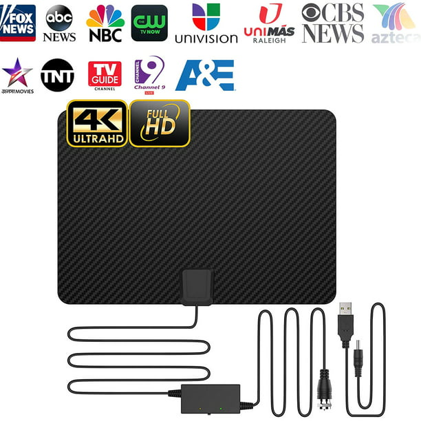 2020 Newest HDTV Antenna Indoor Digital TV Antenna, 50 Miles Range HD  Antenna with Detachable Amplifier Signal Booster & 13FT Coaxial Cable -  Walmart.com - Walmart.com
