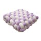 thumbnail image 1 of Almohada con nudo, cojín de felpa tejido para niños y niñas, cojín decorativo de estilo nórdico, cojín de suelo para sofá Tatami, sala de oficina Blanco y morado Soledad cojín de suelo, 1 of 10