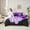 Purple, variant on Castle Fairy Cheerleading Cheerleader Twin Bedding Sets 7-Piece for Girls,Girly Dreamy Dance Bedding Comforter Set Microfiber,Bling Glitter Breathable Sheet Sets,Microfiber Bedroom Decor,Reversible