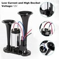 thumbnail image 4 of 600DB Train Horn Kit for 12V Vehicles - Waterproof Air Horn with Compressor, Universal Car Truck Motorcycle Upgrade, 4 of 9