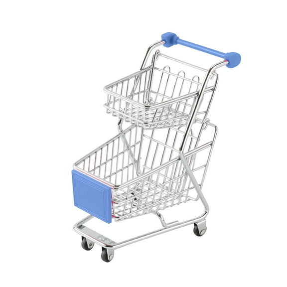 Seasonal Savingsmini Shopping Cart,Supermarket Cart for Minors,Sturdy & Lightweight,Folding Design,Minors-Friendly,Portable Shopping Trolley,Perfect for Toddlers,Indoor/outdoor Use,Ages 3-8