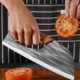 thumbnail image 3 of Hand Forged Kitchen Knife, Premium Hand-Forged Chef's Knife & Cleaver Set, Multifunctional Stainless Steel Labor-Saving fKnifes, Home Kitchens Gadgets, 3 of 7