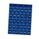 thumbnail image 4 of Organizador de bolsillo para artículos diversos para el aula, tarjeta multiusos para colgar en la pared Azul 30 Bolsillos, 4 of 9