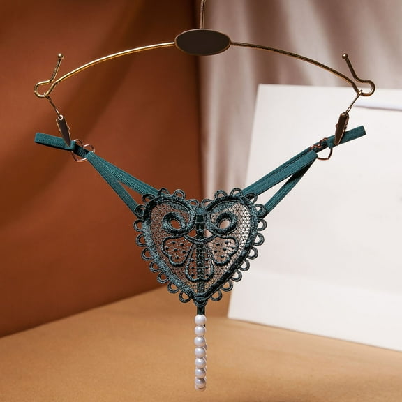 WCJM Green Women Thong Panties Thong Lace Pants Ladies Briefs Underwear