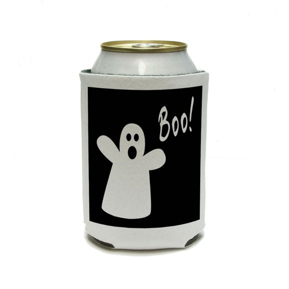 Boo Ghost - Halloween Can Cooler Drink Insulator Beverage Insulated Holder