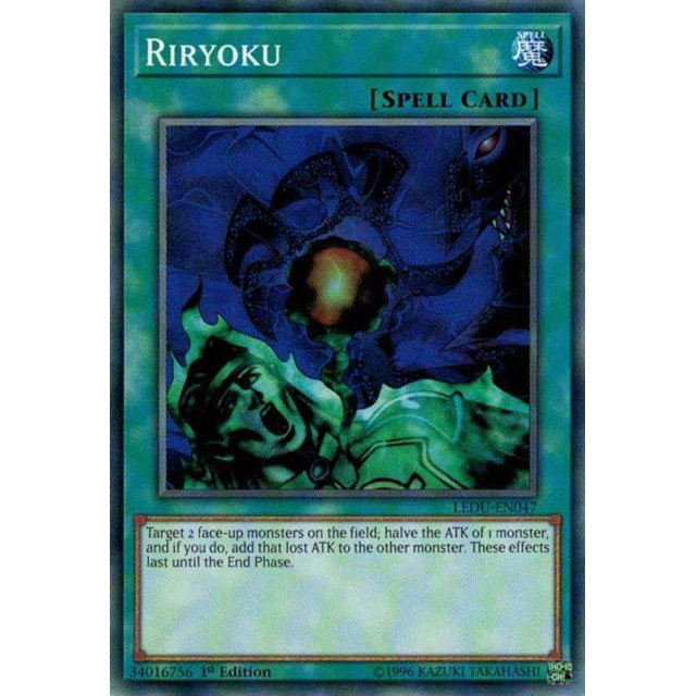 YuGiOh Legendary Duelists Common Riryoku LEDUEN047