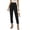 Black, variant on YuXingFu Womens Summer Pants for Women Loose Dress Pants High Full - Pocket Casual Black S