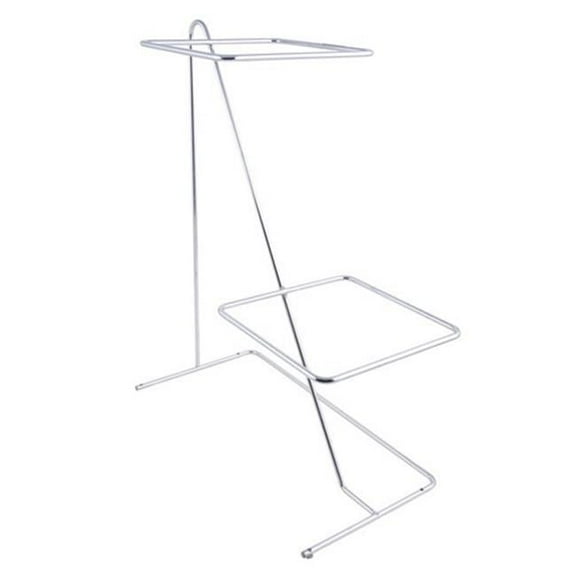 Bon Chef 7016 9.75 x 18.75 x 23.5 in. Tall Stand 2 Tier for Melamine Bowl