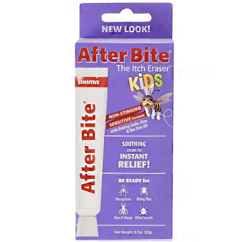 After Bite The Itch Eraser Kids Non Stinging Sensitive Formula Soothing For Instant Relief Cream 0.70 oz