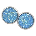 thumbnail image 3 of Pendientes Llamativos Sonducket Gotas acero inoxidable Joyería Fina Galvanoplastia Azul, 3 of 6