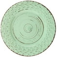 thumbnail image 3 of Lorren Home Trends 16 Piece Distressed Weave Dinnerware Set-Green, 3 of 3