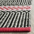 thumbnail image 4 of SAFAVIEH Montauk Varina Geometric Striped Cotton Area Rug, Light Pink/Multi, 8' x 10', 4 of 8