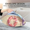 thumbnail image 4 of Yayeee Pillowcase Standard Size Set of 2 Satin Wrinkle Resistant Pillow Case, Beach Toys Pattern, 4 of 7
