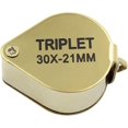 thumbnail image 4 of Zshan 30X Mini Folding Magnifier Jeweler Loupe Eye Loupe Jewelry Portable Magnifying Glass Pocket Handhold Tools(Color:Golden), 4 of 7