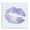 Purple Rainbow Lipstick Kiss Glam, variant on Stupell Industries Art Deco Glam Patterned Kiss Black Floating Frame Canvas Art, 18 x 18, by Kim Allen