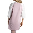 thumbnail image 3 of Jess por Meiko Vestido de Mujer T-shirt Oversized con Mangas 3/4 en Contraste Star Struck L Rosa, 3 of 6