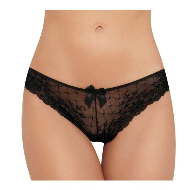 Tanga Ilusión Talla CH Negro