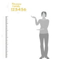 thumbnail image 2 of Giant DIY Growth Chart Kit Height Wall Ruler Decal Sticker, 2 of 4