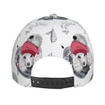thumbnail image 6 of Kdxio Unisex Cute Poodle Dog Pattern Baseball Cap Unisex Washed Classic Adjustable Hat, 6 of 8