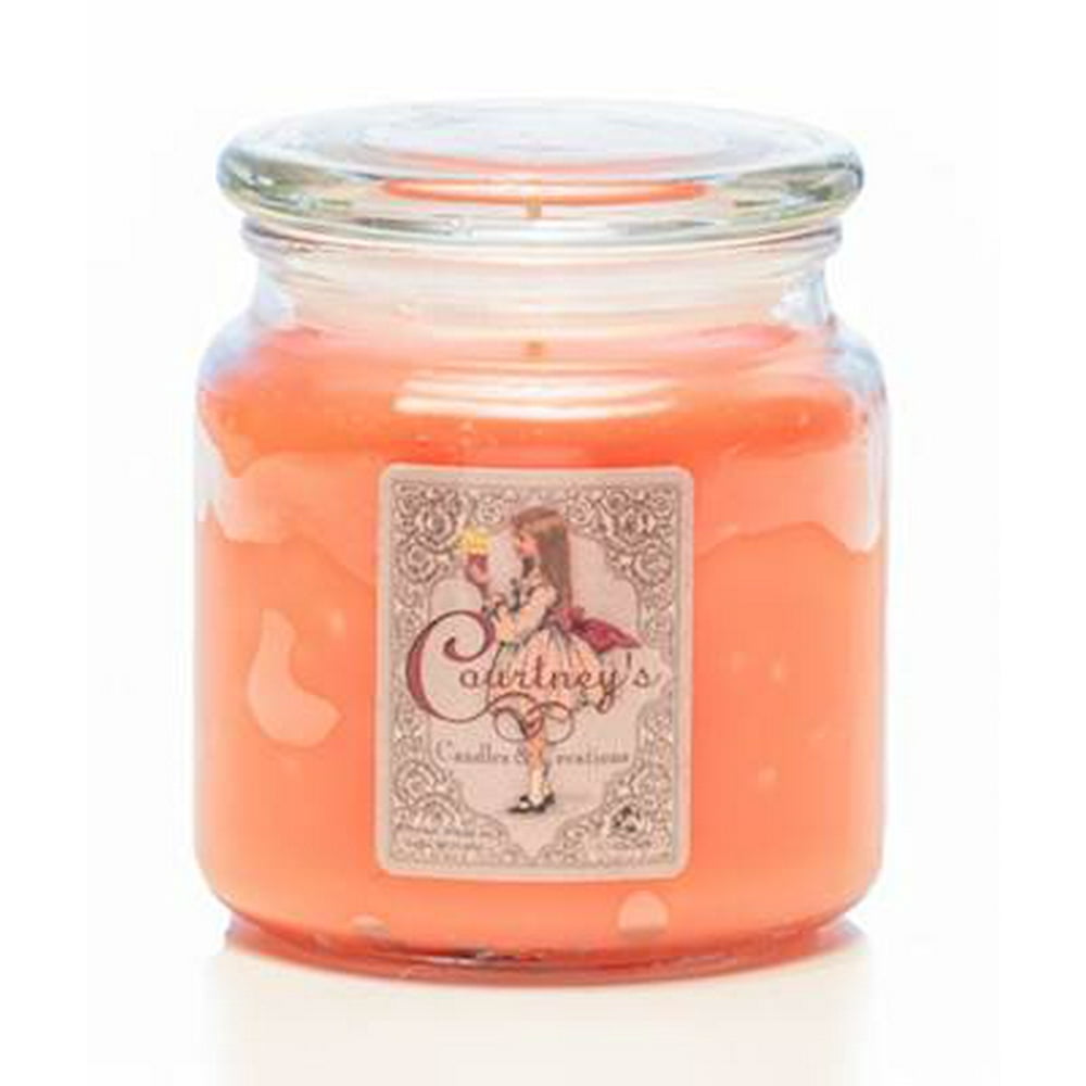 ORANGE BLOSSOM Courtneys Candles Maximum Scented 16oz Jar Candle
