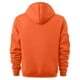 thumbnail image 5 of Sudadera con capucha para hombre, color liso, a la moda, con bolsillo, botón, cordón, informal, deportiva, de manga larga, cárdigan con capucha, sudadera para hombre, blusa de poliéster, 5 of 5