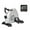 Silver, variant on Mini Exercise Bike for Arms & Legs, 5-Function Monitor, Adjustable Resistance, Silver Compact Pedal Trainer for Home Fitness
