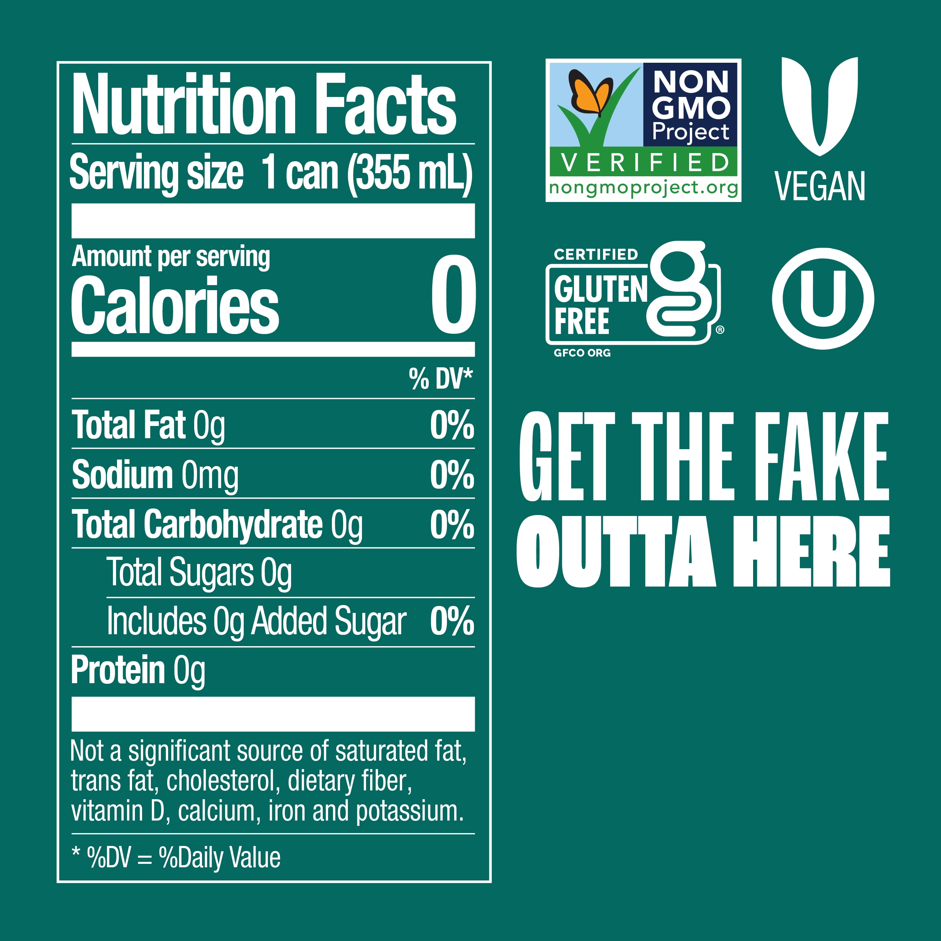 Zevia Zero Sugar, 0 Calorie Variety Soda, 12 fl oz, 8 Pack Cans