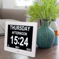 thumbnail image 2 of Senior-Friendly Wall Clock with Large Display for Time, Date, and Calendar Visibility, 2 of 5