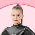 thumbnail image 5 of HAOTAGS One Piece Dance Jumpsuits for Girls, Long Sleeve Gymnastics Bodysuits for Kids Black 10-12 Years, 5 of 7