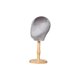 thumbnail image 1 of Soporte de exhibición de sombrero de cabeza de maniquí, mesa de moda, portátil, multipropósito, con tapas de Base de madera, estante de almacenamiento Base Corta Gris Yinane Cabeza de maniquí, 1 of 7