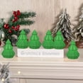 thumbnail image 6 of Gaecuw Christmas 3D Luminous Lamp, LED Tree Night Light with Cozy Warm Illumination, adds Holiday Spirit to Desk and Shelf Spaces, 3.15x2.36 Inch, Perfect for Christmas Party Favors, Green, 6 of 9