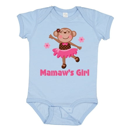 

Inktastic Mamaw s Girl Gift Baby Girl Bodysuit