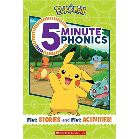 Pre-Owned 5-Minute Phonics (Pokmon) (Pokmon), 9781339012032, 1339012030, Paperback, Media tie-in edition