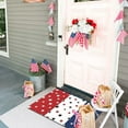 thumbnail image 6 of LHNFT 4th of July Doormats Entryway Rugs Outdoors Indoors Patriotic Stripes and Stars Non-Slip Entrance Welcome Door Mats, Memorial Day Independence Day 31.5x19.7 Inch, 6 of 6