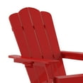 thumbnail image 6 of Flash Furniture Newport Adirondack Rocking Chair with Cup Holder Red (LEHMP104431RD), 6 of 9