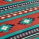 thumbnail image 4 of Juego de edredón tribal geométrico multicolor de 3 piezas con diseño del suroeste para dormitorio, hogar, dormitorio, apartamento, tamaño king, 4 of 5